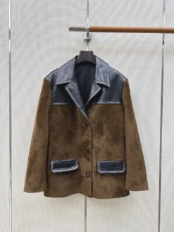 MIU MIU Coats & Jackets Suede S-L A380202605270376439