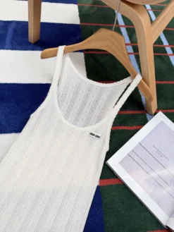 Alternative view of MIU MIU T-shirts & Vests Cashmere S-L B85202605270185129