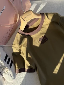 Alternative view of MIU MIU T-shirts & Vests Cotton ONE SIZE A5520260527027389