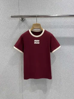 MIU MIU T-shirts & Vests Cotton S-L A4520260527080589