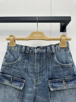 Alternative view of MIU MIU Trousers & Shorts Denim S-L B85202605270238129