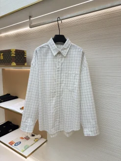 ACNE STUDIOS Shirts & Polos Cotton (White-Black) 46-52 A7520260613032599