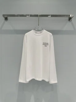 Alternative view of ACNE STUDIOS T-shirts & Vests Cotton (White-Black) S-M-L A6520260601000589