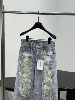Alternative view of ACNE STUDIOS Trousers & Shorts Denim (Blue-Green) XS-L B90202606010303129