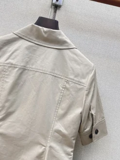 Alternative view of ALAIA Coats & Jackets Cotton (Beige) S-M-L B65202606010750119