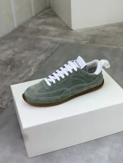 ALEXANDER MCQUEEN Sneakers & Trainers Suede (Green-White-Brown) EU39-44 B90202606030018129