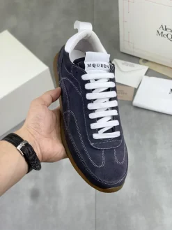 Alternative view of ALEXANDER MCQUEEN Sneakers & Trainers Suede (Navy-White-Brown) EU39-44 B90202606030019129
