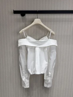 Alternative view of ALEXANDER WANG Shirts & Polos Cotton (White) S-M-L B55202606010783119