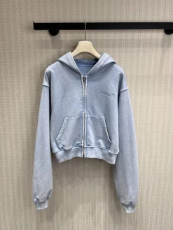 ALEXANDER WANG Sweaters & Knitwear Cotton (Light blue) S-L C35202606010794139