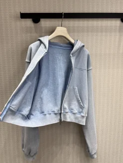 Alternative view of ALEXANDER WANG Sweaters & Knitwear Cotton (Light blue) S-L C35202606010794139