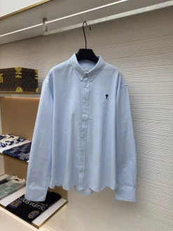 AMI Shirts & Polos Cotton (Light Blue) 38-44 A95202606130763109