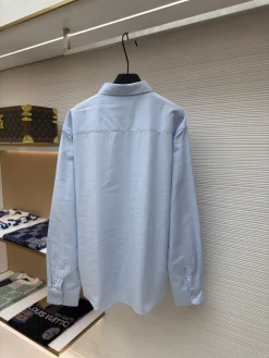 Alternative view of AMI Shirts & Polos Cotton (Light Blue) 38-44 A95202606130763109