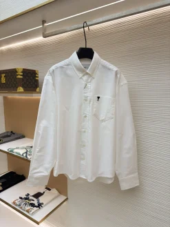 AMI Shirts & Polos Cotton (White) 37-40 B00202606130407109