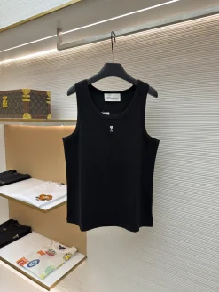 AMI T-shirts & Vests Cotton (Black) S-XL A1020260613063979