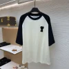 AMI T-shirts & Vests Cotton (Black-White) S-XL A2020260613064379