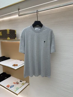 AMI T-shirts & Vests Cotton (Grey) S-XL A0520260613049779