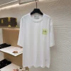 AMI T-shirts & Vests Cotton (White-Yellow) S-XL A1020260613063579