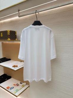 Alternative view of AMI T-shirts & Vests Cotton (White-Yellow) S-XL A1020260613063579