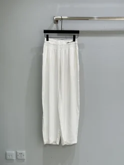 ANN ANDELMAN Trousers & Shorts Cellulose Acetate Fiber (White) S-M-L B35202606010357109