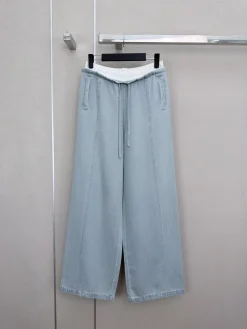 ANN ANDELMAN Trousers & Shorts Denim (Light blue) S-M-L A8520260601118699