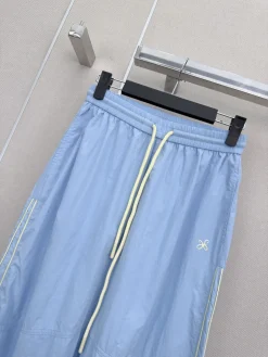 Alternative view of ANN ANDELMAN Trousers & Shorts Polyester (Light blue) S-M-L A8020260601118399