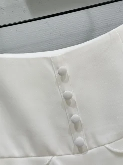 Alternative view of ANN ANDELMAN Trousers & Shorts Polyester (White) S-L B0520260601035899
