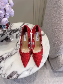 Alternative view of AQUAZZURA Pumps & Heels Rhinestone (Red) EU35-39 C60202606030031149