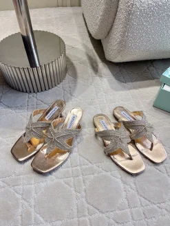 Alternative view of AQUAZZURA Sandals & Mules Leather (Gold) EU35-39 C50202606030034149