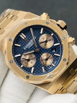 Alternative view of AUDEMARS PIGUET Royal Oak Automatic 26331OR (Blue Dial) 41mm JF B450202606040071769