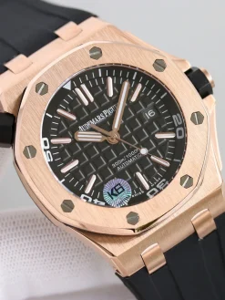 Alternative view of AUDEMARS PIGUET Royal Oak Offshore Automatic 15703 (Black-White Dial) 42mm A450202606040024479