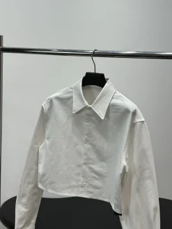 Alternative view of BALENCIAGA Shirts & Polos Cotton (White) S-M-L B90202606010293129