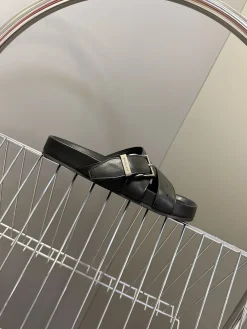 BALENCIAGA Slides & Slippers Leather (Black) EU35-45 B502026060300451191