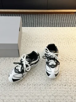 Alternative view of BALENCIAGA Sneakers & Trainers Mesh-Leather (White-Black) EU35-45 C00202606030073129