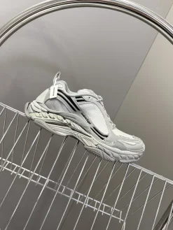 BALENCIAGA Sneakers & Trainers Mesh-Leather (White-Grey-Black) EU35-45 C60202606030075149