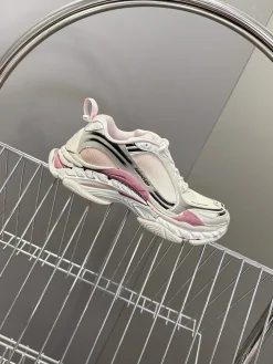 BALENCIAGA Sneakers & Trainers Mesh-Leather (White-Pink-Black-Silver) EU35-45 C60202606030076149