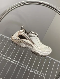 BALENCIAGA Sneakers & Trainers Mesh-Rubber (White-Brown) EU35-45 C60202606030074149