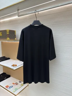 Alternative view of BALENCIAGA T-shirts & Vests Cotton (Black-Blue-Pink) XS-L A2020260613020579