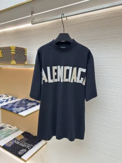 BALENCIAGA T-shirts & Vests Cotton (Black-White) 1-4 A6520260613056699