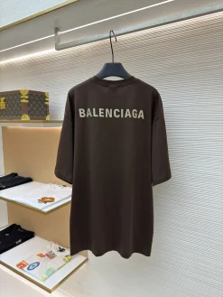Alternative view of BALENCIAGA T-shirts & Vests Cotton (Brown) XS-L A3020260613027089