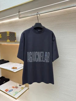 BALENCIAGA T-shirts & Vests Cotton (Dark Gray) 1-4 A2520260613023879