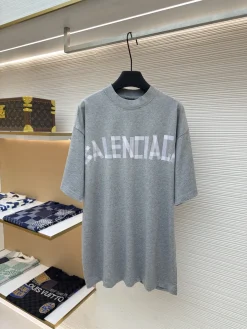BALENCIAGA T-shirts & Vests Cotton (Grey) 1-4 A6520260613056799