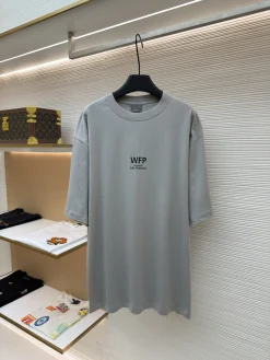 BALENCIAGA T-shirts & Vests Cotton (Grey) XS-L A3020260613000089