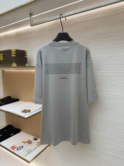 Alternative view of BALENCIAGA T-shirts & Vests Cotton (Grey) XS-L A3020260613000089