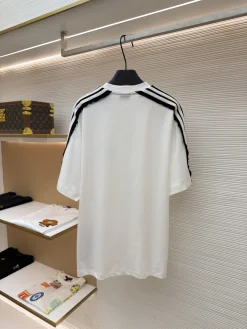 Alternative view of BALENCIAGA T-shirts & Vests Cotton (White-Black) 1-4 A4520260613002889
