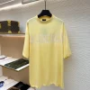 BALENCIAGA T-shirts & Vests Cotton (Yellow) 1-4 A6520260613056299