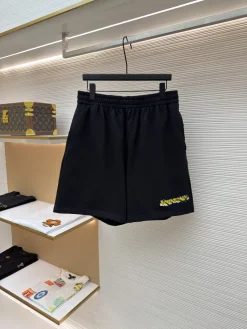 BALENCIAGA Trousers & Shorts Cotton (Black-Yellow) S-XL A7020260613031399