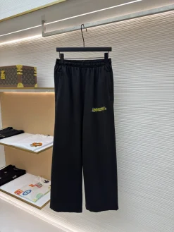 BALENCIAGA Trousers & Shorts Cotton (Black-Yellow) S-XL B10202606130311109