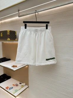 BALENCIAGA Trousers & Shorts Cotton (White-Green) S-XL A7020260613031599