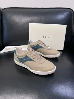 Alternative view of BALLY Sneakers & Trainers Leather (Beige-Blue-White) EU39-45 C90202606030079159
