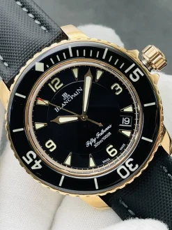 BLANCPAIN Fifty Fathoms Automatic (Black Dial) 40mm ZF B650202606040240819